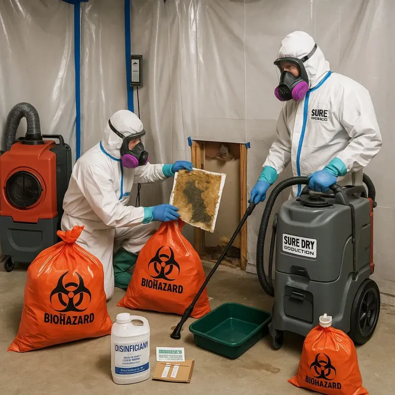 Contaminated Water Handling Protocols process in Harvey, LA