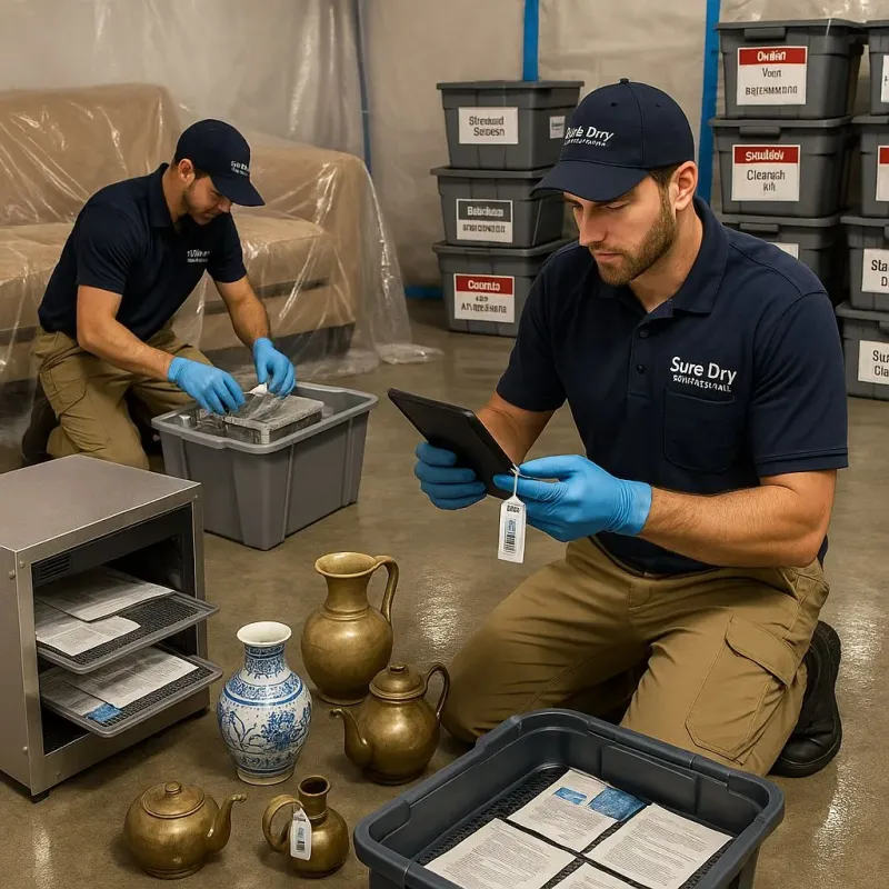 Content Protection and Restoration process in Harvey, LA