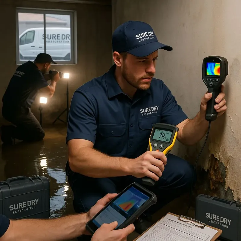 Initial Assessment and Documentation process in Harvey, LA