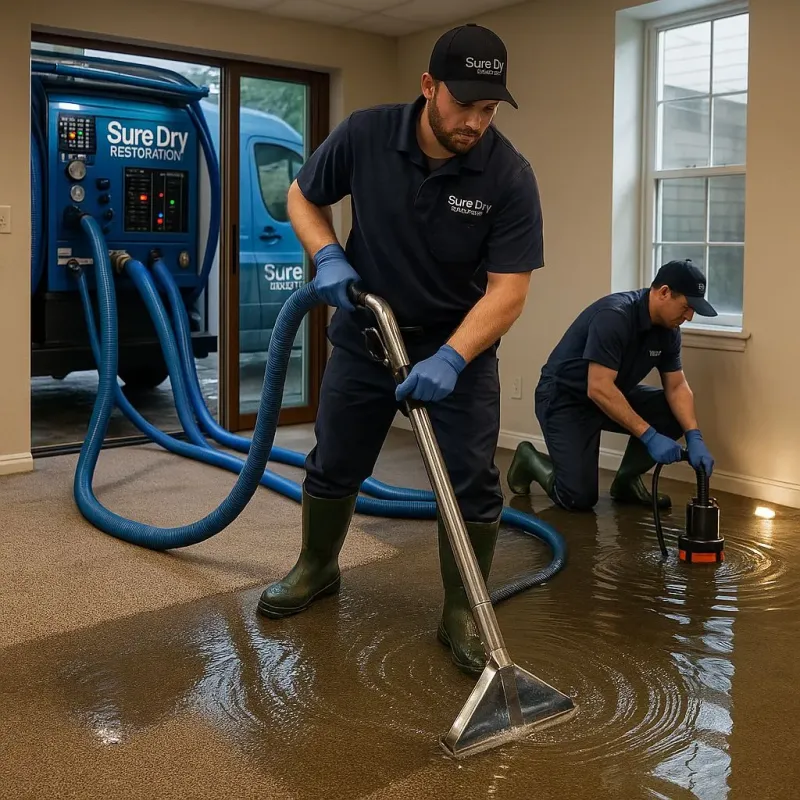 Water Extraction and Removal process in Harvey, LA